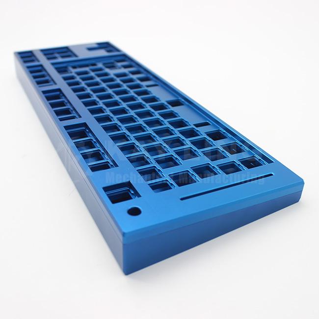 OEM customized Anodized Black Aluminum Metal Keyboard Plate for Cases